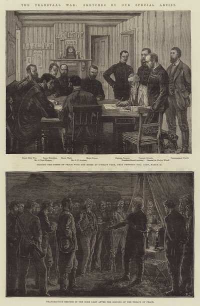 Wojna Transwalu autorstwa Frank Dadd